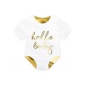 20 SERVIETTES FORME BODY HELLO BABY 32.5 X 31.5 CM