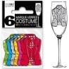 6 MARQUES VERRES COSTUME MULTICOLORES 6 MARQUES VERRES COSTUME MULTICOLORES