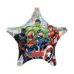 BALLON METALLIQUE ETOILE AVENGERS 71 CM 