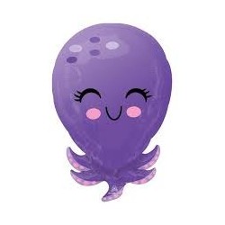 BALLON METALLIQUE PIEUVRE 35 X 53 CM