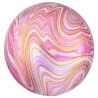 BALLON METALIQUE ORBZ MARBE ROSE 38 X 40 CM BALLON METALIQUE ORBZ MARBE ROSE 38 X 40 CM