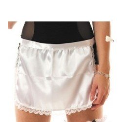 TABLIER BLANC DE SOUBRETTE