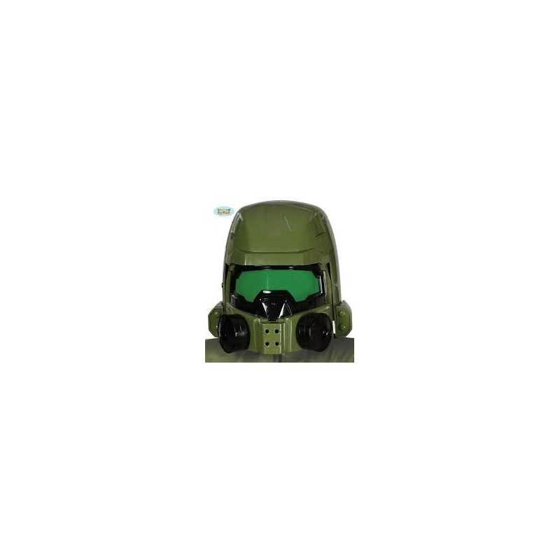 CASQUE GUERRIER MASQUE A GAZ