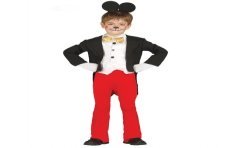 DEGUISEMENT GARCON SOURIS MICKEY TAILLE 5-6 ANS 