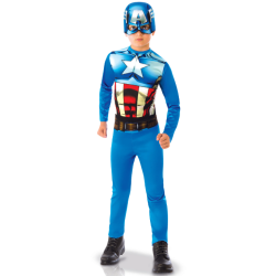 DEGUISEMENT CAPITAINE AMERICA ENFANT TAILLE 3-4 ANS 