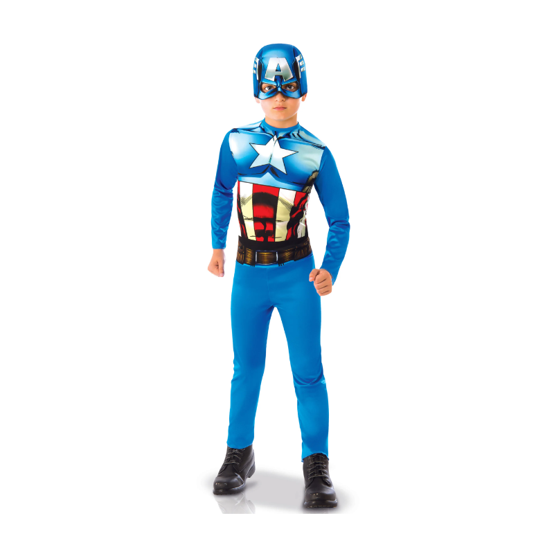 DEGUISEMENT CAPITAINE AMERICA ENFANT TAILLE 7-8 ANS 
