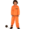 DEGUISEMENT PRISONNIER DETENU ORANGE TAILLE 140 DEGUISEMENT PRISONNIER DETENU ORANGE TAILLE 140
