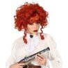 PERRUQUE VICTORIENNE STEAMPUNK ROUSSE