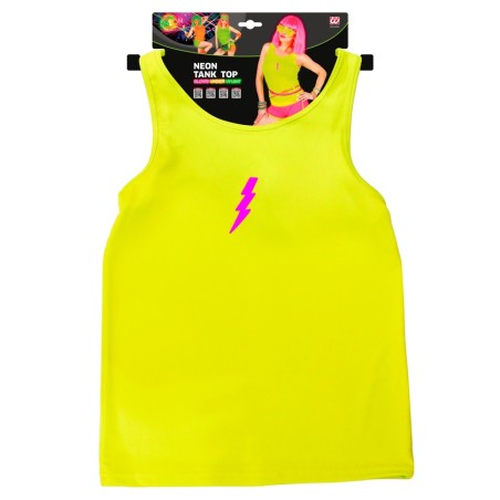 DEGUISEMENT T-SHIRT JAUNE NEON 