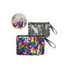 SAC A MAIN SEQUIN ARC EN CIEL REVERSIBLE ARGENT