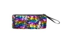 SAC A MAIN SEQUIN ARC EN CIEL REVERSIBLE ARGENT