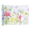 CHEMIN DE TABLE PAPILLONS ET FLEURS