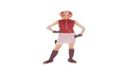 DEGUISEMENT NARUTO SAKURA HARUNO TAILLE M