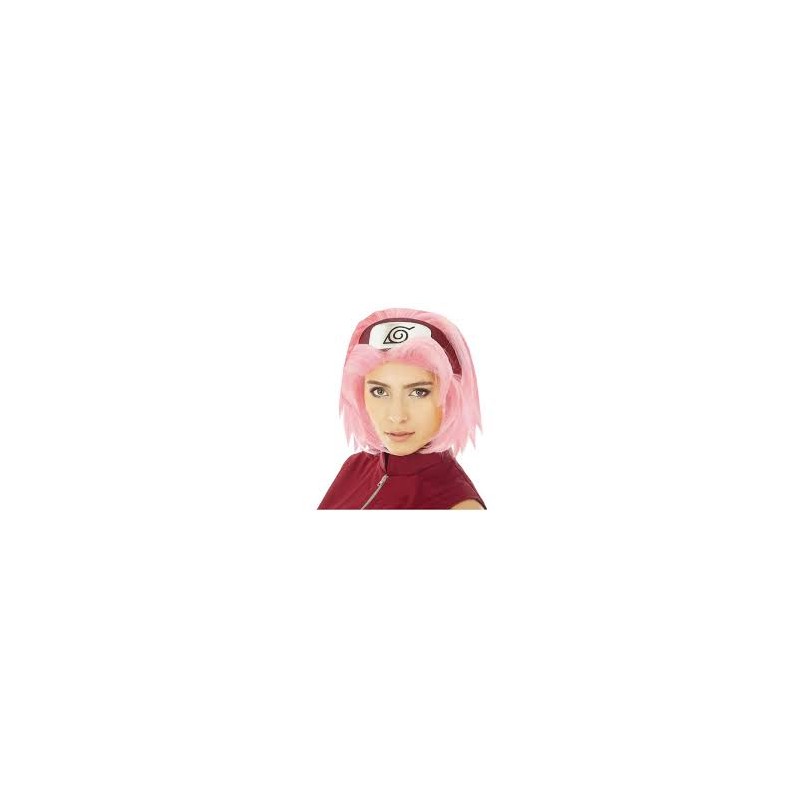 PERRUQUE NARUTO FILLE SAKURA HARUNO ROSE 