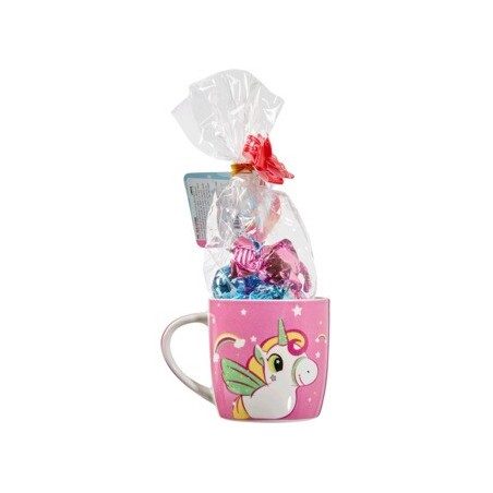 MUG LICORNE AVEC OEUF EN CHOCOLAT 