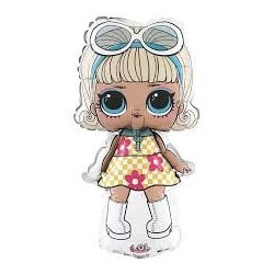 BALLON METALLIQUE LOL SURPRISE MINI UNICORN 35 CM