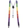BRETELLES ARC EN CIEL MULTICOLORES
