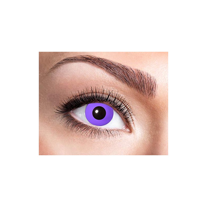 LENTILLES HEBDOMADAIRES YEUX VIOLETS