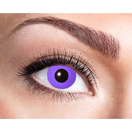 LENTILLES HEBDOMADAIRES YEUX VIOLETS