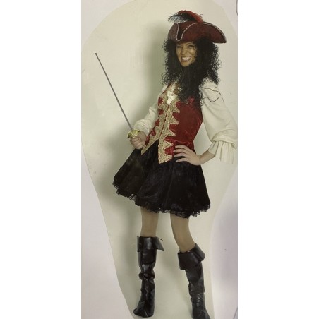 DEGUISEMENT PIRATE MANCHES LONGUES TAILLE 40/42