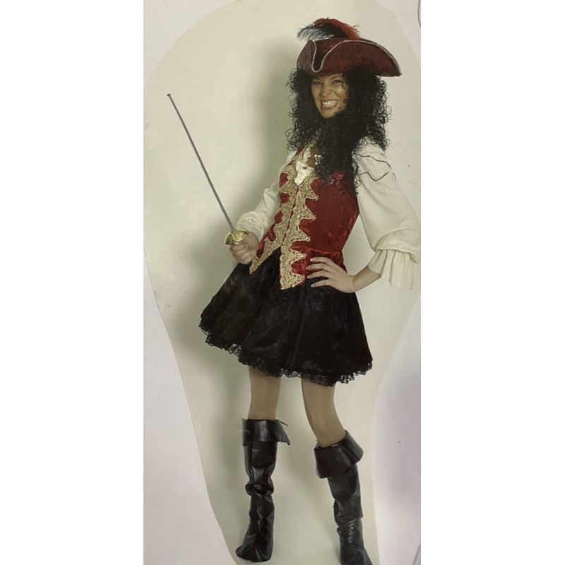 DEGUISEMENT PIRATE MANCHES LONGUES TAILLE 44/46