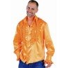 DEGUISEMENT CHEMISE RUCHE ORANGE TAILLE XL