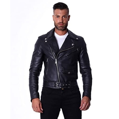 DEGUISEMENT VESTE EN CUIR TAILLE M/L