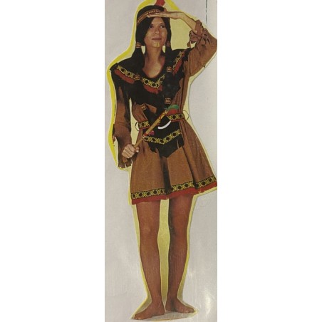 DEGUISEMENT INDIENNE APASHE TAILLE 46