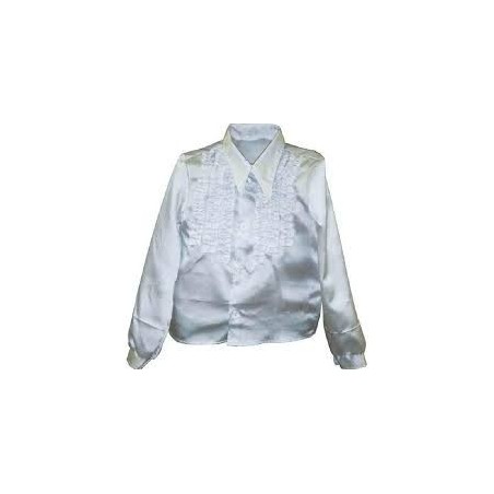 DEGUISEMENT CHEMISE RUCHE GRISE TAILLE 54