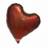 BALLON METALLIQUE COEUR SWEET CHOCOLAT 36 CM 14" IBREX