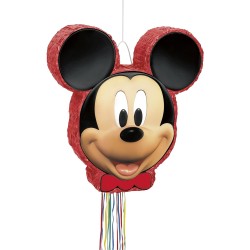 PINATA 3D MICKEY A TAPER OU A TIRER LES FICELLES 