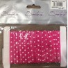 RUBAN ROSE A POIS BLANC 6 MM 5 M RUBAN ROSE A POIS BLANC 6 MM 5 M