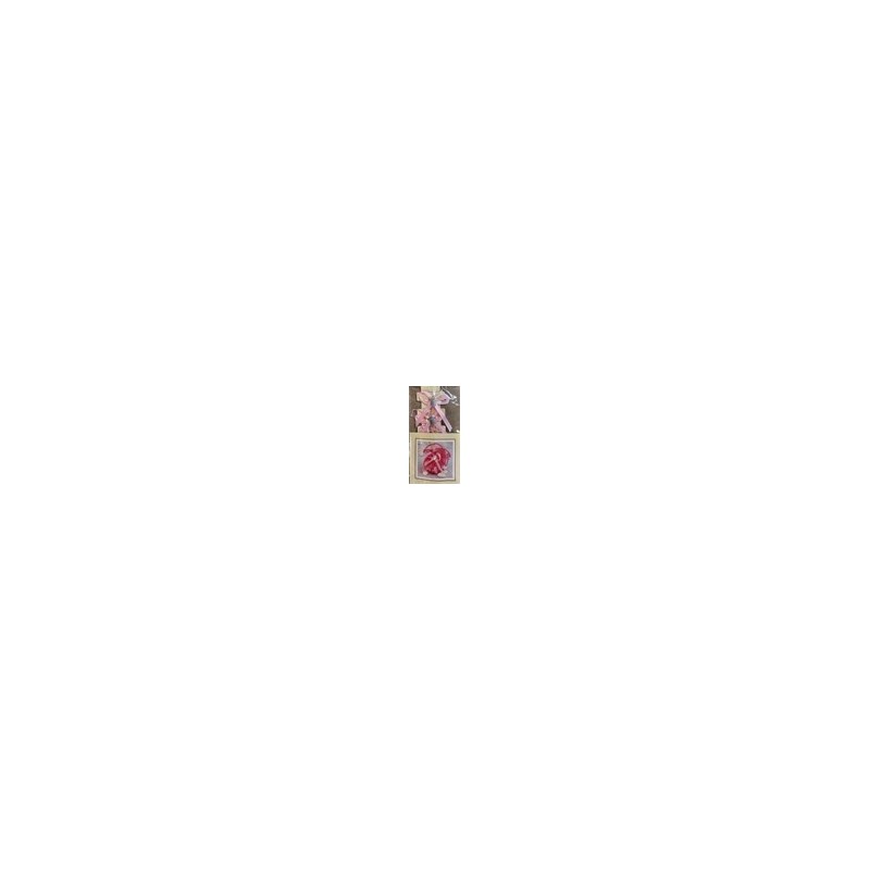 ATTACHE ROSE BAVOIR ARGENT