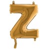 BALLON METALLIQUE LETTRE Z OR 35 CM BALLON METALLIQUE LETTRE Z OR 35 CM