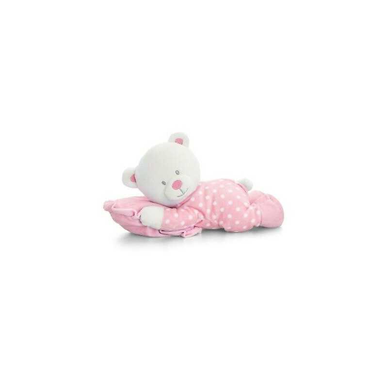 PELUCHE OURS BEBE COULEUR ROSE