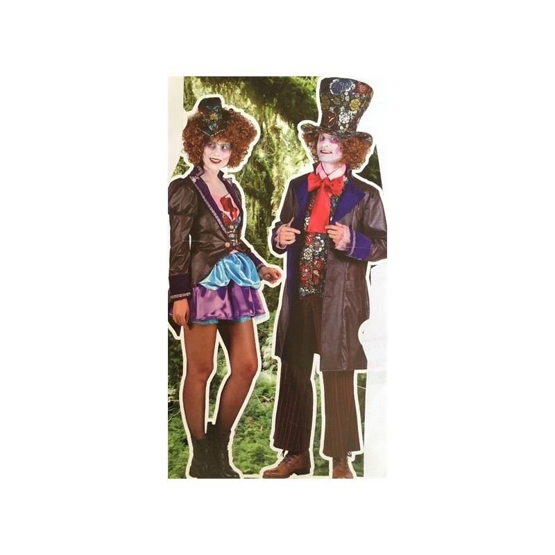 DEGUISEMENT CHAPELIER FOU FEMME TAILLE S  DEGUISEMENT CHAPELIER FOU FEMME TAILLE S