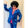 DEGUISEMENT DISCO ENSEMBLE BLEU PAILLETTE TAILLE 54 DEGUISEMENT DISCO ENSEMBLE BLEU PAILLETTE TAILLE 54
