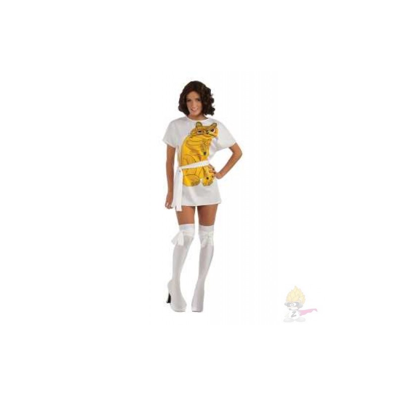 DEGUISEMENT ABBA JAUNE TAILLE M