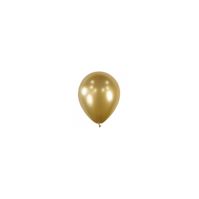 100 BALLONS 5'' OR CHROME 