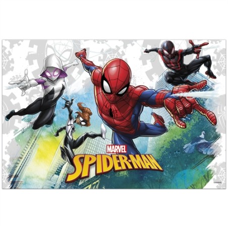 NAPPE PLASTIQUE SPIDERMAN 120 X 180 CM