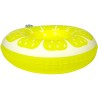 PORTE-GOBELETS GONFLABLE CITRON JAUNE 17 X 17 CM  PORTE-GOBELETS GONFLABLE CITRON JAUNE 17 X 17 CM