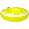 PORTE-GOBELETS GONFLABLE CITRON JAUNE 17 X 17 CM 