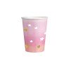 8 GOBELETS OH BABY ROSE 250 ML