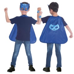 ENSEMBLE CAPE ET MASQUE PJ MASKS CATBOY TAILLE UNIQUE 