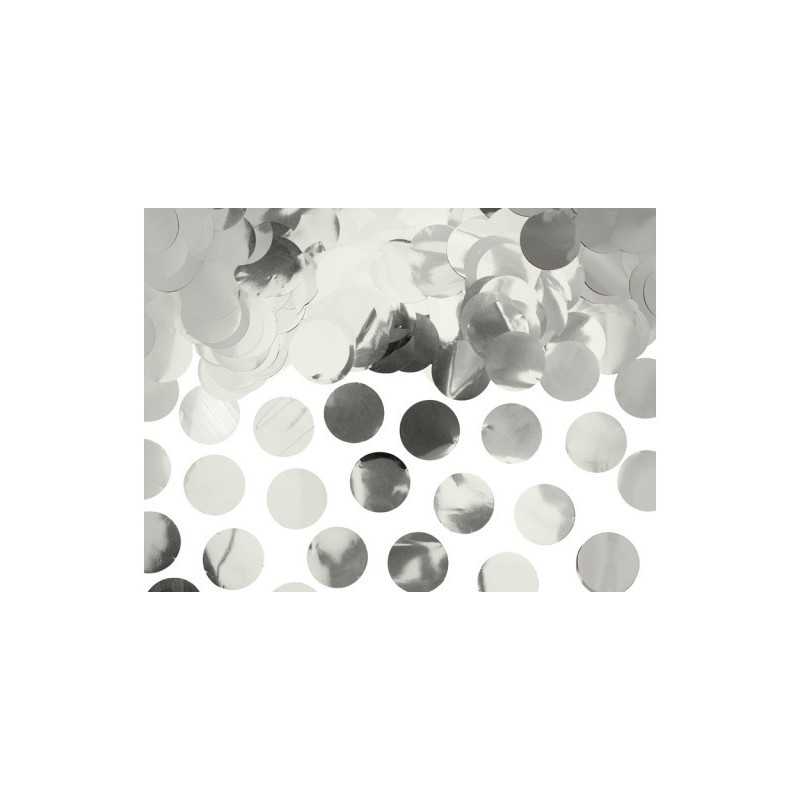 CONFETTI DE SCENE ARGENT 2.5 CM 15 GR
