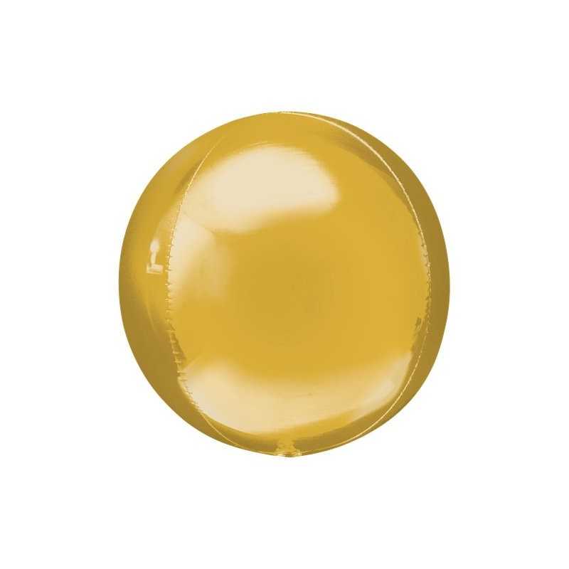 BALLON METALLIQUE ORBZ 15" OR