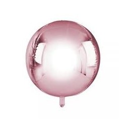 BALLON METALLIQUE ORBZ 15" ROSE GOLD 