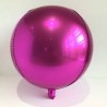 BALLON METALLIQUE ORBZ 15" FUSCHIA 