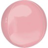 BALLON METALLIQUE ORBZ 15" ROSE CLAIRE 