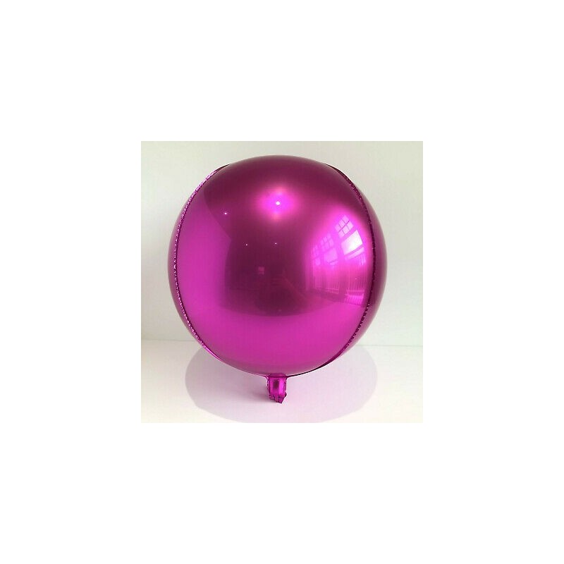 BALLON METALLIQUE ORBZ 11" FUSCHIA